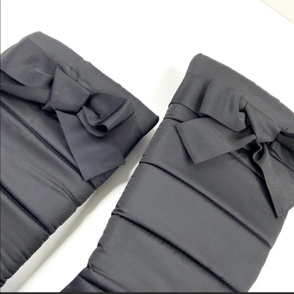 Kate Spade Quilted Puffer Boot with Bow Detail - Picture 2 of 8